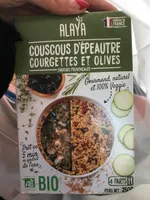 Couscous d'epautre courgettes olives
