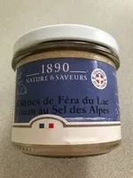 Rillettes de fera du lac leman au sel des alpes