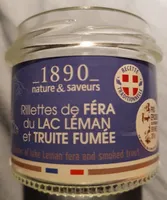 Rillettes de Féra du Lac Léman et truite fumée