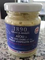 Aïoli à l'ail des Ours et piments d'espelette