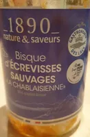Bisque d'écrevisses sauvages "la Chablaisienne"
