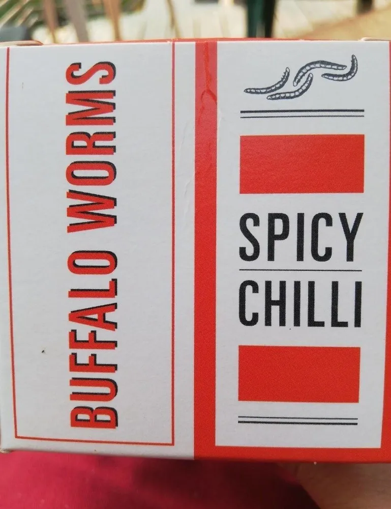 Buffalo worms / Spicy chilli