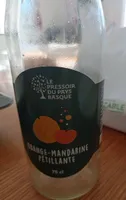 Orange mandarine petillabte