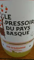 Jus d'orange 100% naturel