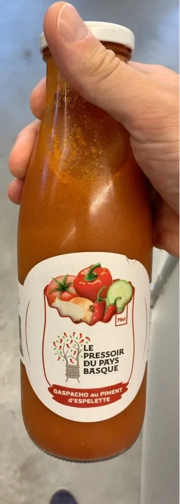 Gaspacho au piment d’espelette
