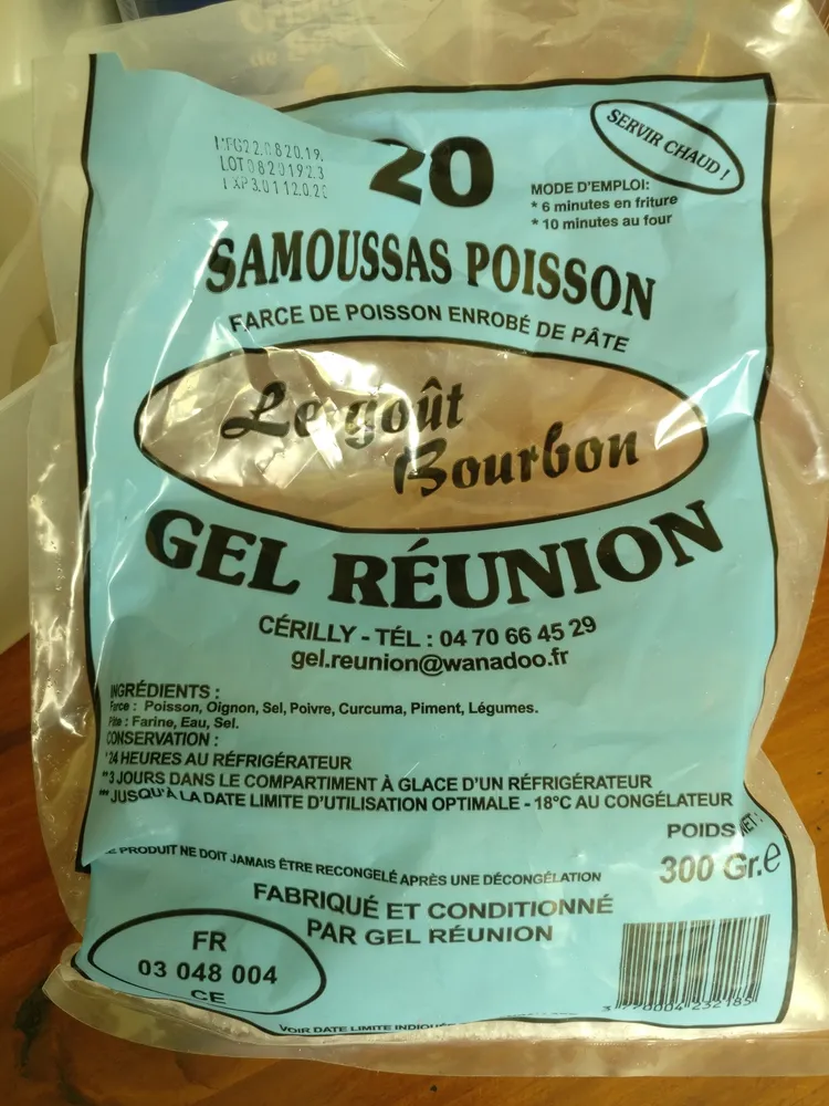 samoussas poisson