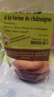 Tuiles à la farine de chataignes