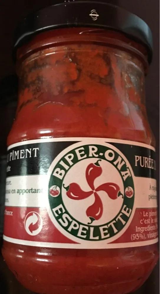 Purée de Piment d'Espelette
