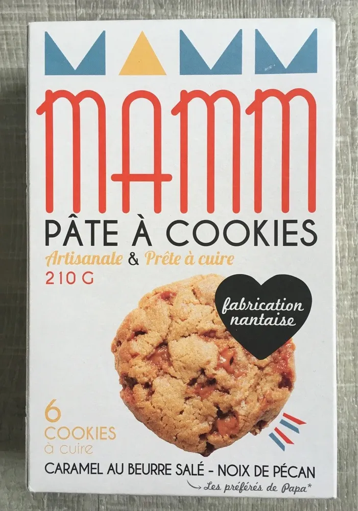 Pâte à cookies artisanale & prête à cuire