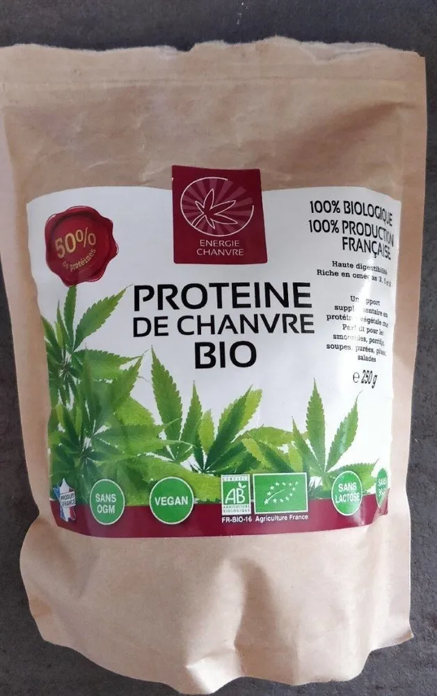 Protéine de chanvre BIO
