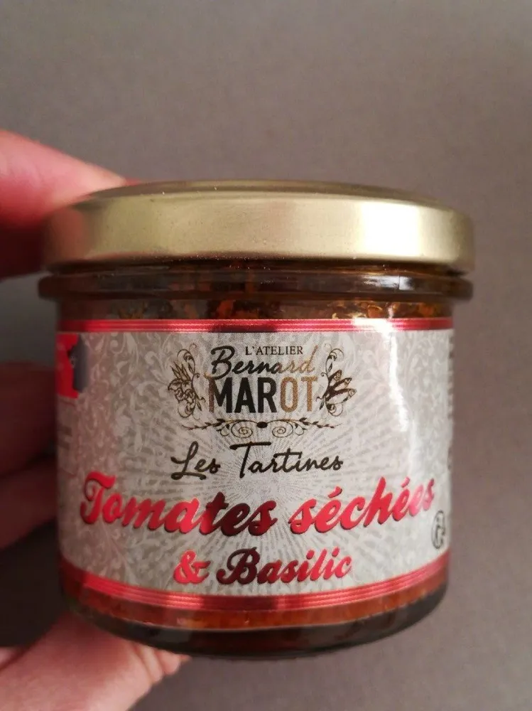 Les tartines - Tomates séchées et basilic