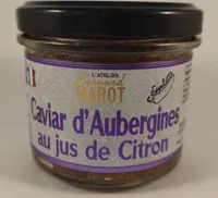 Caviar d'aubergines au jus de citron
