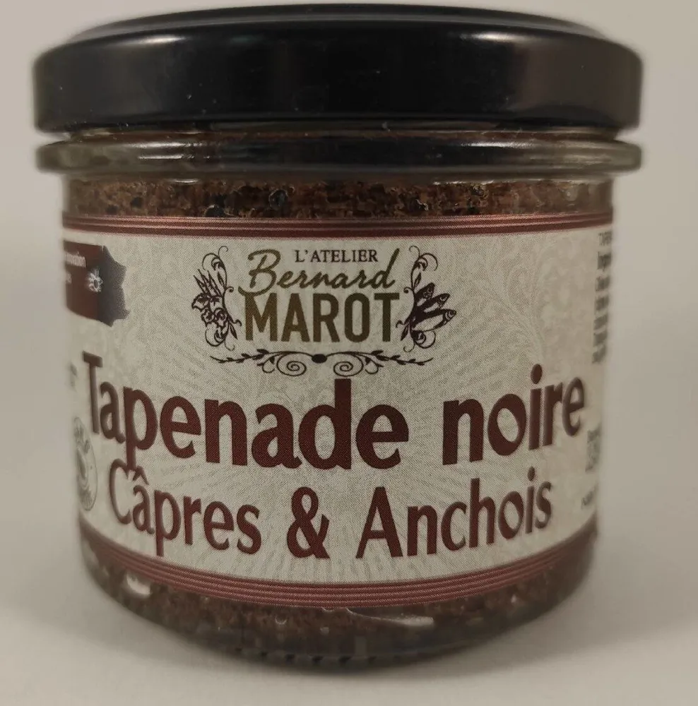 Tapenade noire Câpres & Anchois