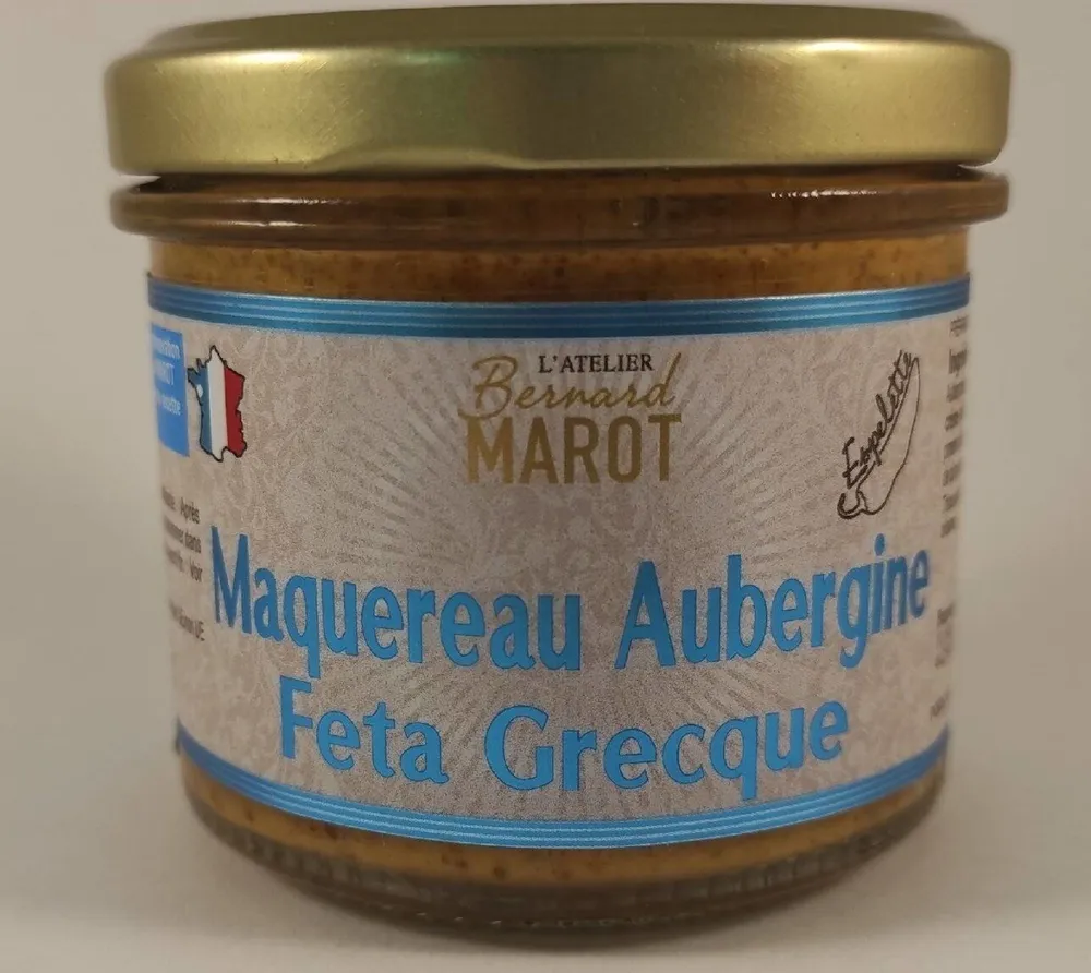 Maquereau Aubergine Feta Grecque