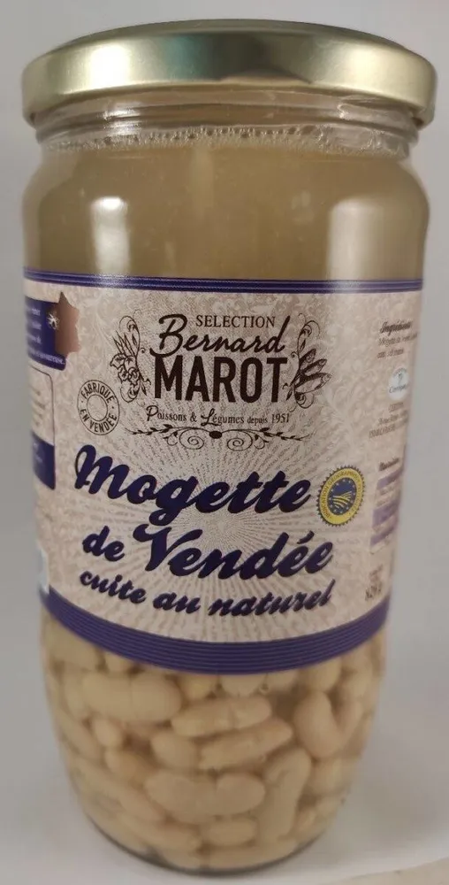 Mogettes de Vendée cuite au naturel