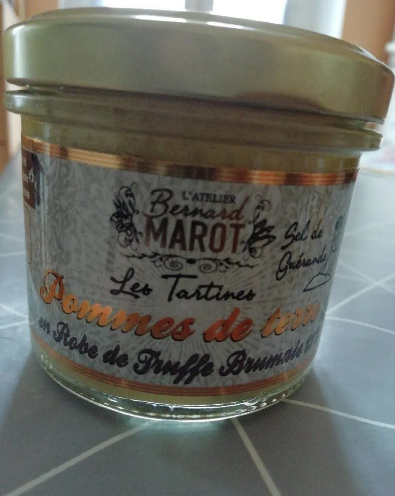 Pomme de terre en robe de truffe brumale