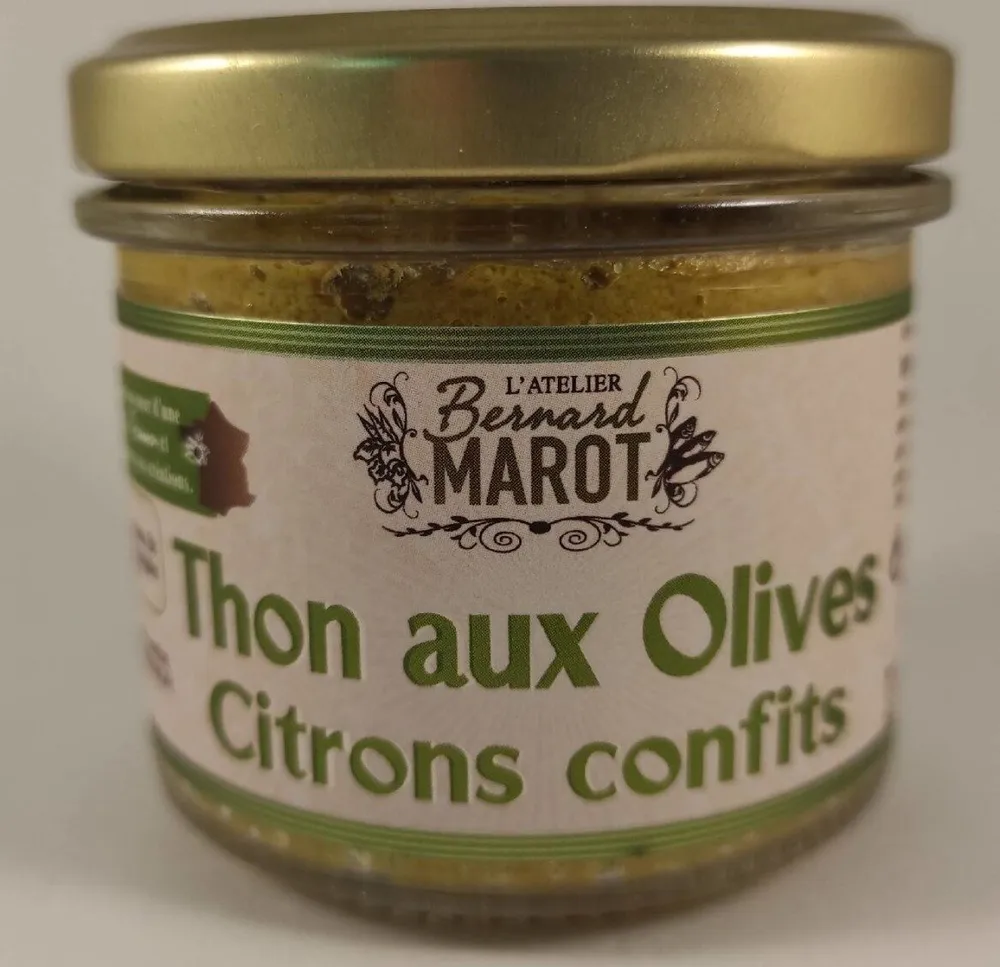 Thon aux Olives Citrons confits