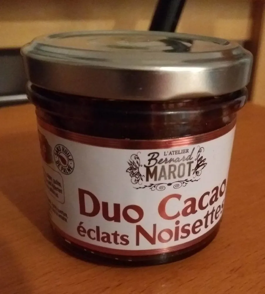 Duo cacao éclats noisettes