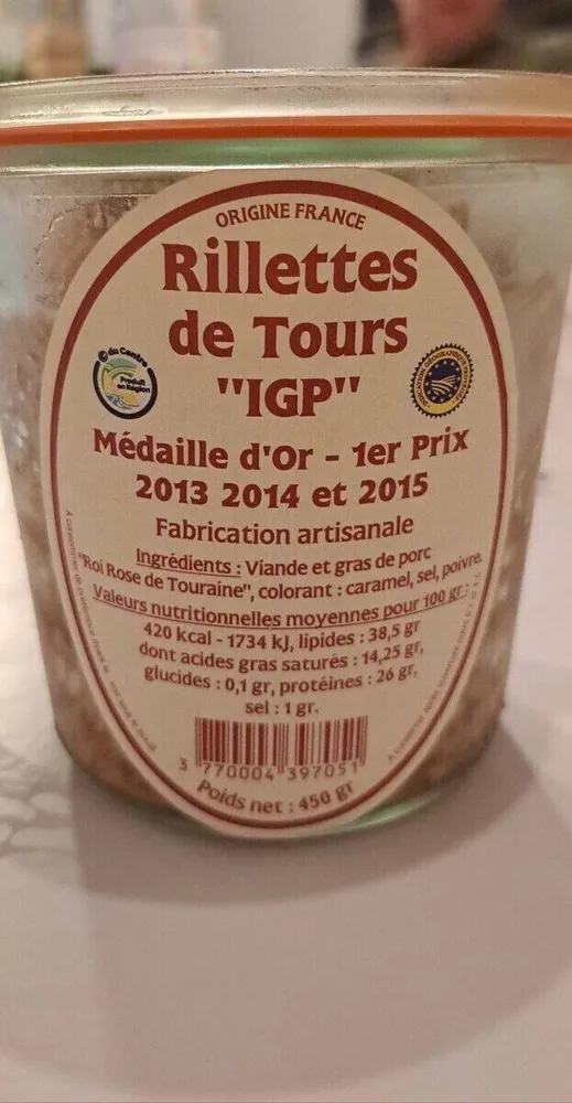 Rillettes de tours