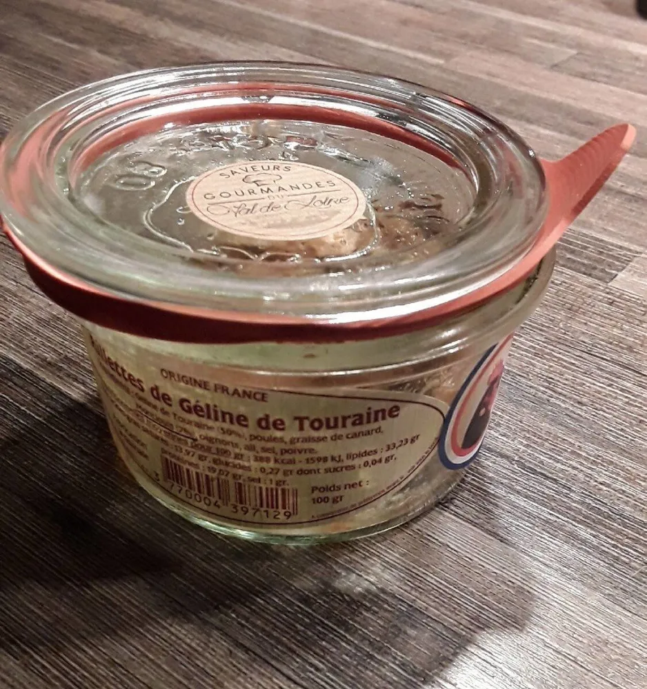 Rillettes de Géline de Touraine