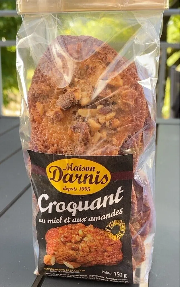 Croquant miel et amandes