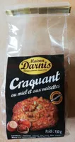 Croquant au miel et aux noisettes