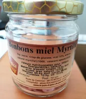 Bonbons Miel Myrtille