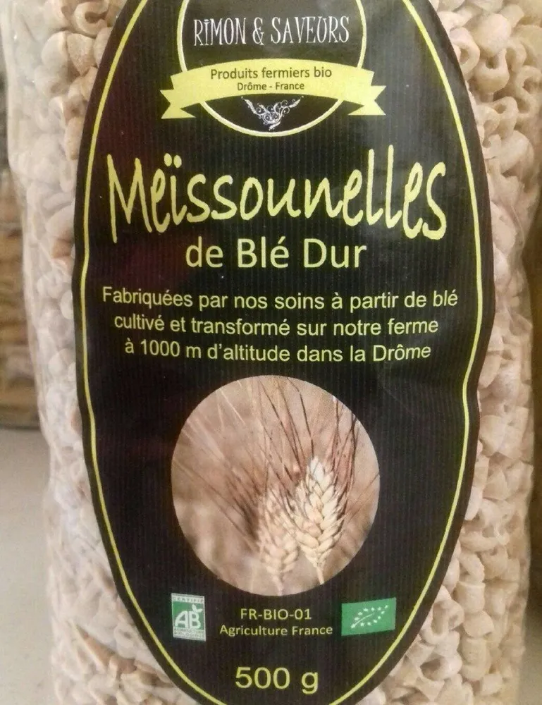 Meïssounelles de blé dur