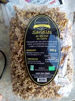 Sarielles de blé dur au curry
