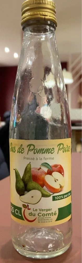 Jus de pomme poire