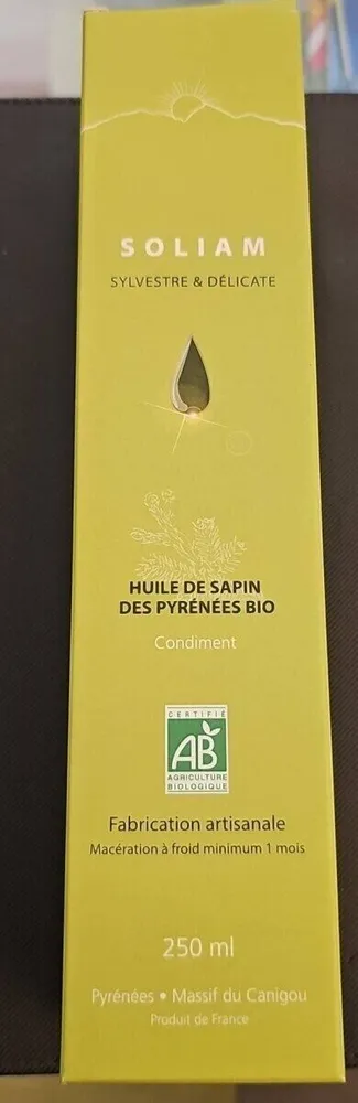 Huile de sapin des Pyrénées Bio