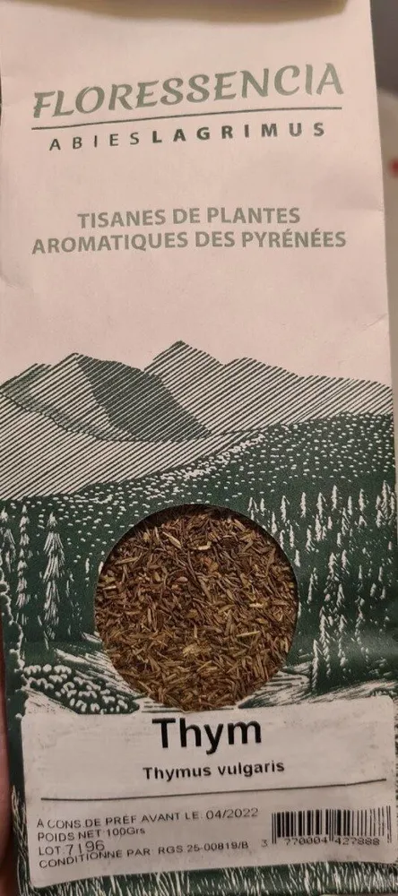 Tisane de plantes aromatiques des Pyrénées (Thym)