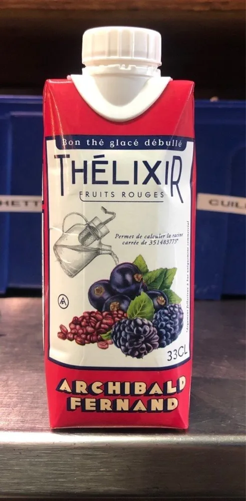 Thélixir fruits rouges
