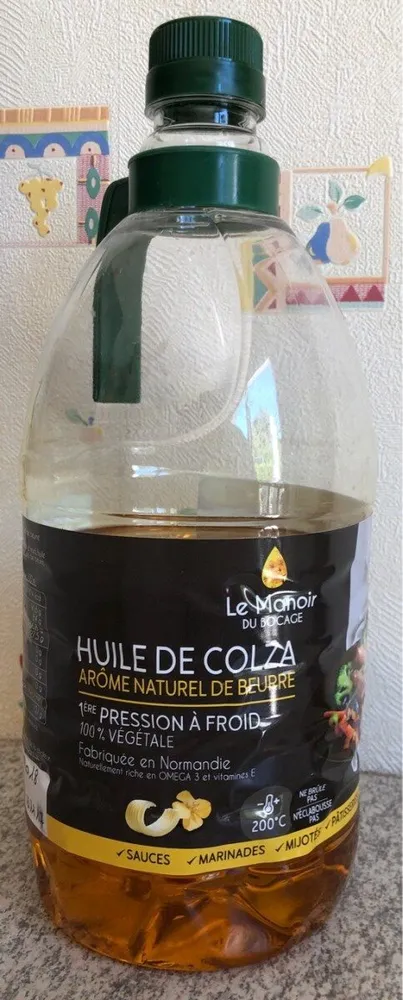 Huile de Colza arome naturel de beurre