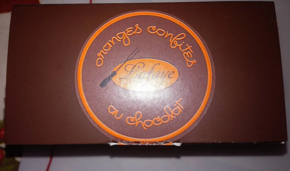 Oranges confites au chocolat