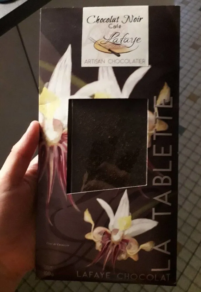 Chocolat noir café