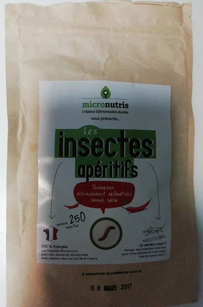 Les insectes apéritifs