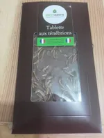 Tablette de chocolat aux ténébrions