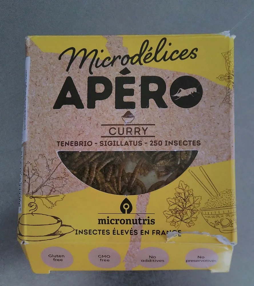 Microdélices apéro curry