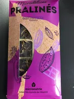Carrés De Chocolat Praliné Aux Ténébrions Bio & Naturellement Sans Gluten