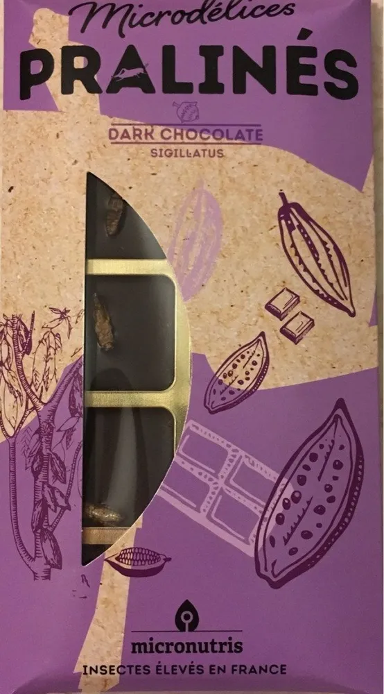 Pralinés dark chocolate