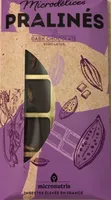 Pralinés dark chocolate