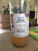 Pur jus de pomme brut de pressoir