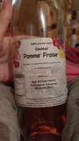 Cocktail pomme fraise
