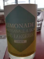 Limonade artisanale et bio de Lozère