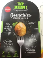 Grenailles dorées au four