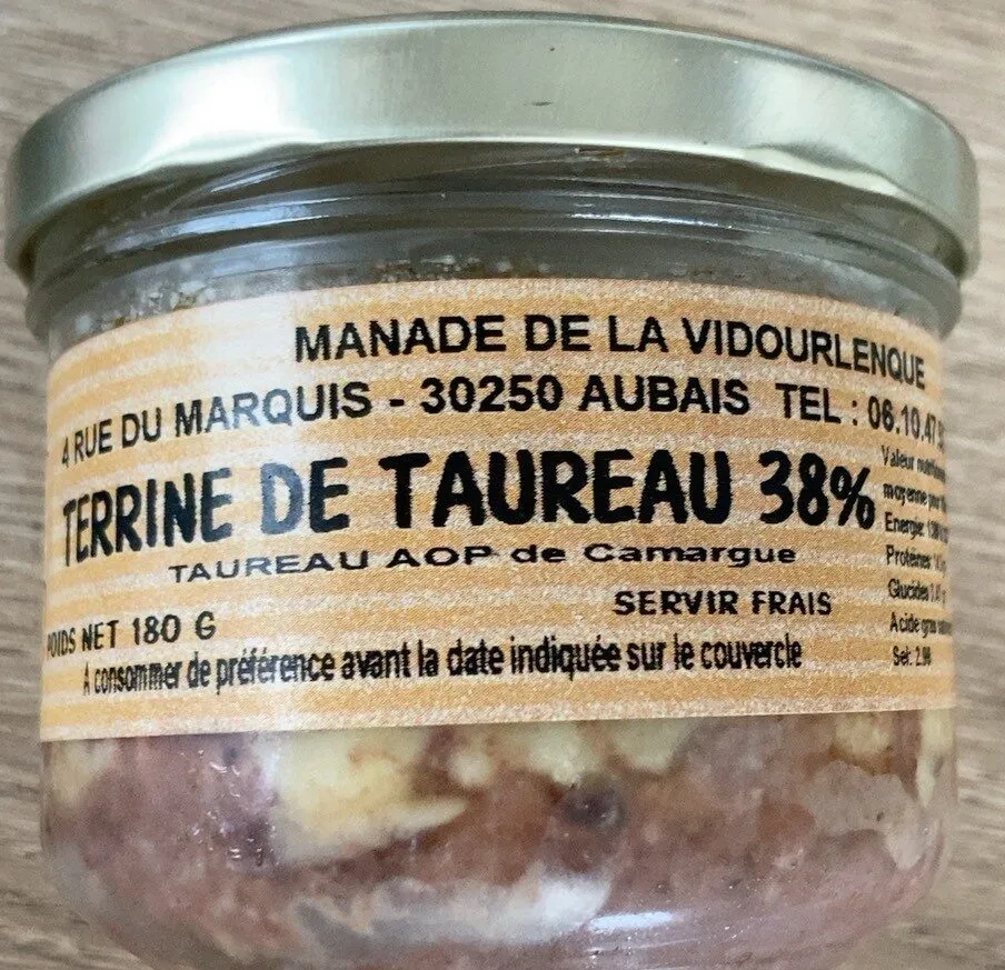 Terrine de taureau 38%