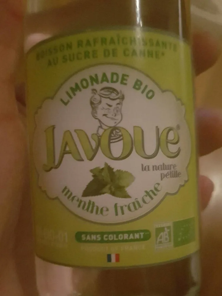 limonade bio menthe fraiche