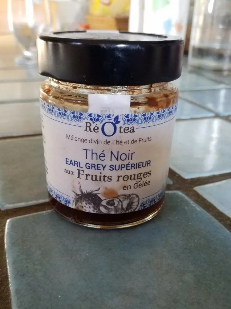 Thé noir Karl grey Superieur au fruits rouges en gelée