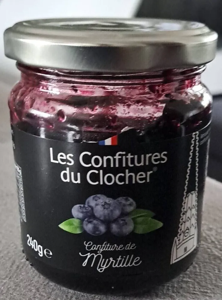 confiture de myrtille